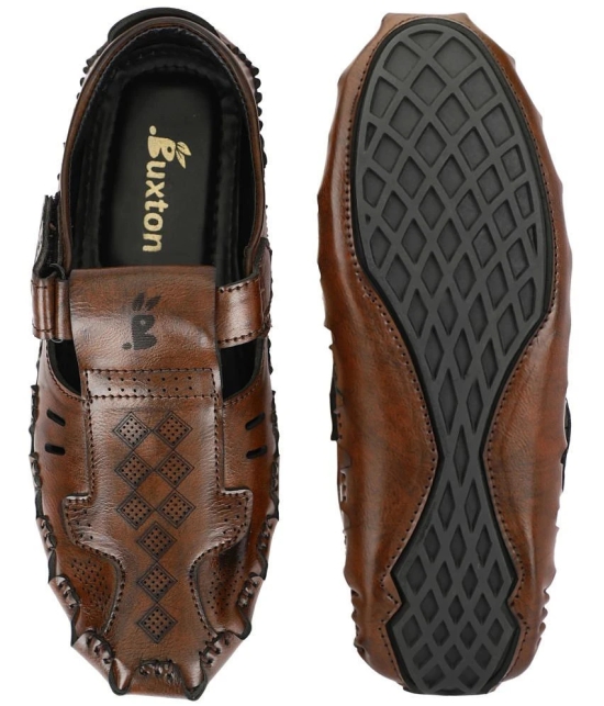 Buxton - Brown Mens Sandals - None