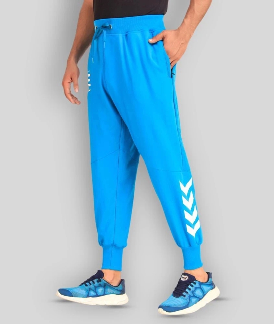 Uzarus - Blue Cotton Mens Trackpants ( Pack of 1 ) - M