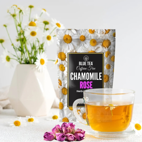 Chamomile Rose Herbal Infusion - 30 Teabags