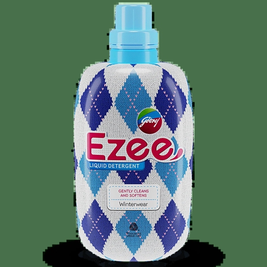 Godrej Ezee Liquid Detergent For Winter Wear - Woolmark Certified, 500 G Bottle