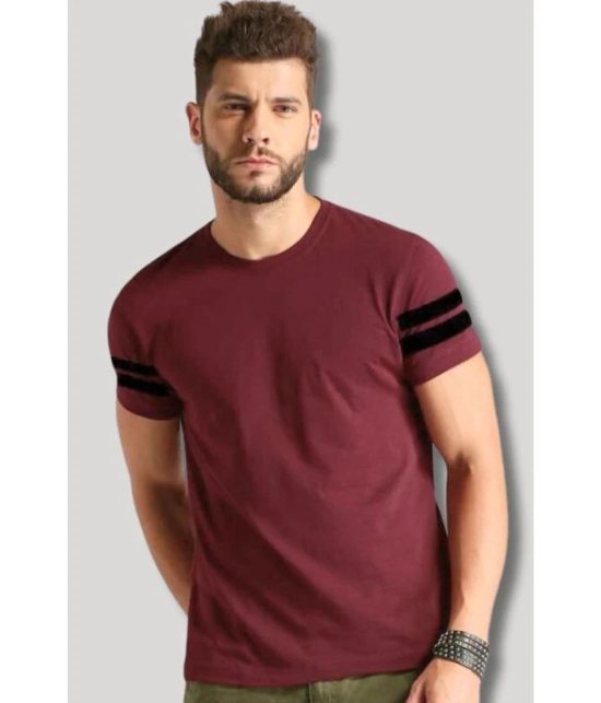 Forbro Maroon Cotton Slim Fit Mens Sports T-Shirt ( Pack of 1 ) - None