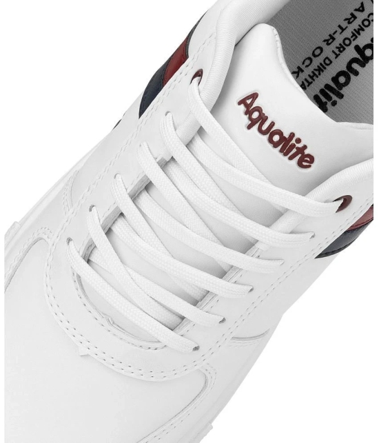 Aqualite Maroon Mens Sneakers - None