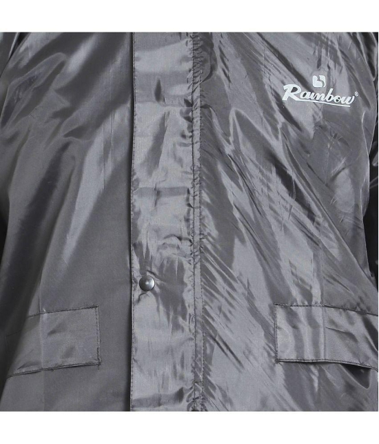 KYODO - Grey Polyester Men's Raincoat ( Pack of 1 ) - 2XL