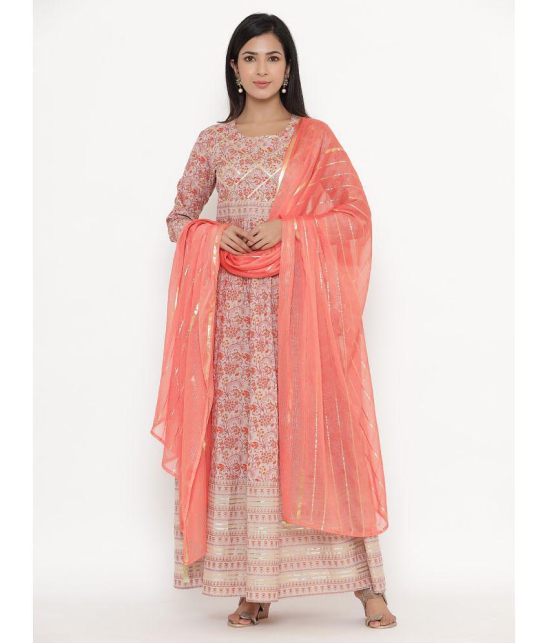 KIPEK - Multicolor Straight Cotton Womens Stitched Salwar Suit ( Pack of 1 ) - XL