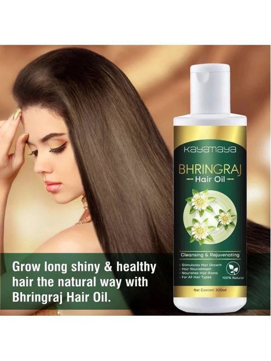 Bhringraj Hair Oil with Bhringraj & Amla for Intense Hair Treatment Hair Oil