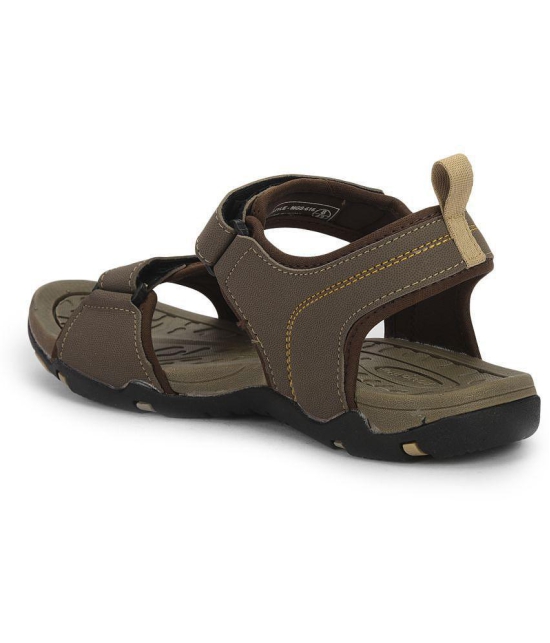 Aqualite - Brown Mens Floater Sandals - None