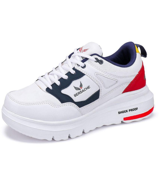 Bersache Casual Shoes White Mens Outdoor - None