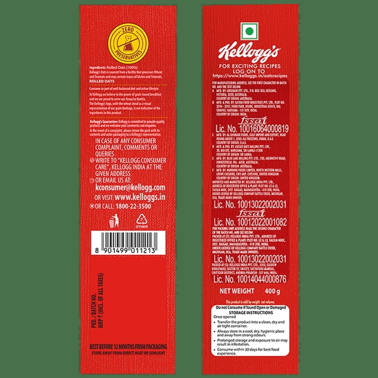 Kelloggs Oats, 400 gms