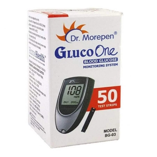 Dr Morepen Gluco One BG 03 Test Strips Combo of 4