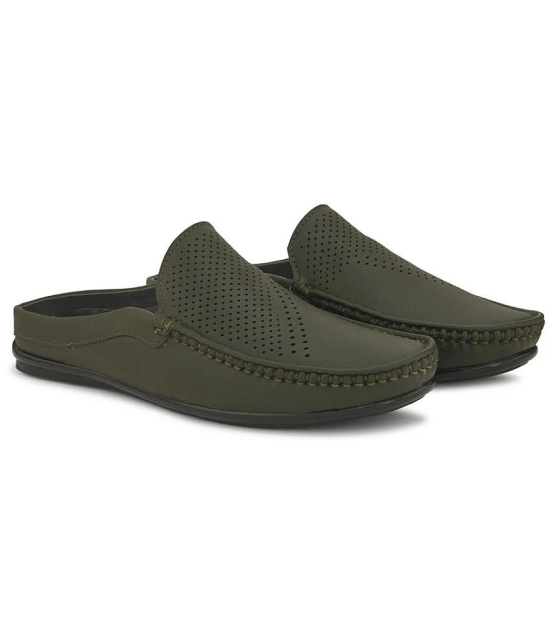 Sir Corbett Olive Mens Slip on - 7