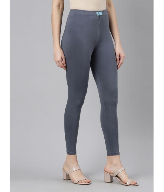 Jcss - Grey Lycra Women's Leggings ( Pack of 1 ) - None