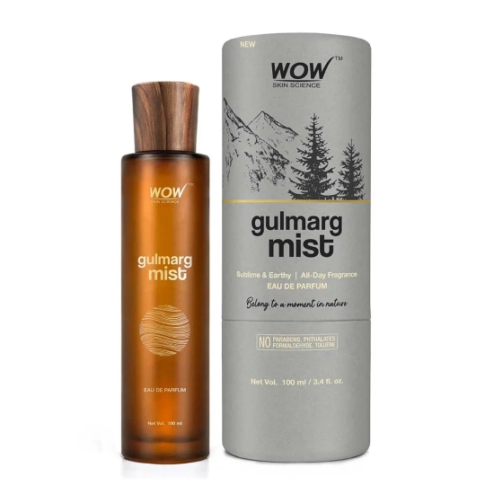 Eau De Parfum Gulmarg Mist - Sublime And Earthy All Day Fragrance - Long Lasting & Unisex Perfume 100 ml