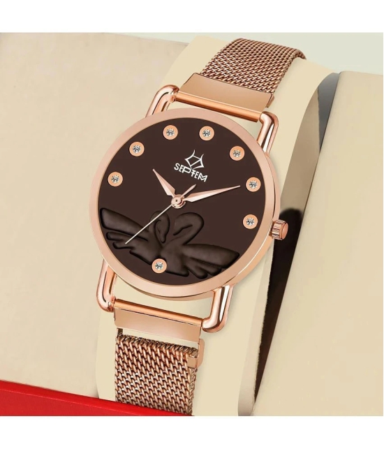 Septem Rose Gold Metal Analog Mens Watch