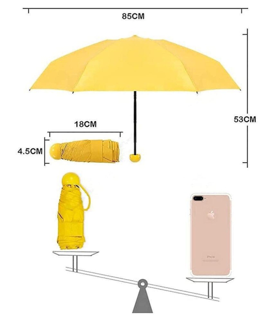 KD Capsule Cover Umbrella Reverse Folding Double Layer Windproof - Multi