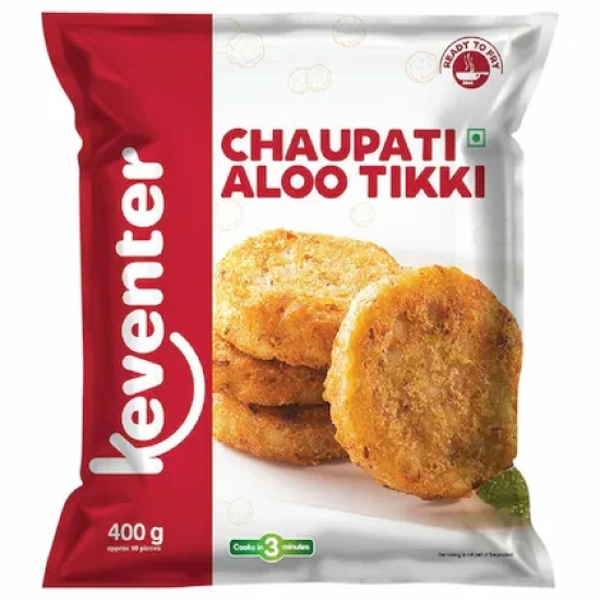 Keventer Chaupati Aloo Tikki, 400 Gm