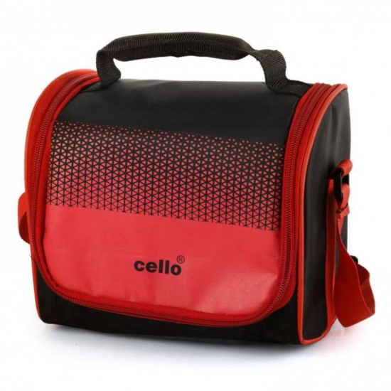 Cello Stainless Steel Matiz Max Fresh Lunch Box Combo | 5 Containers Red