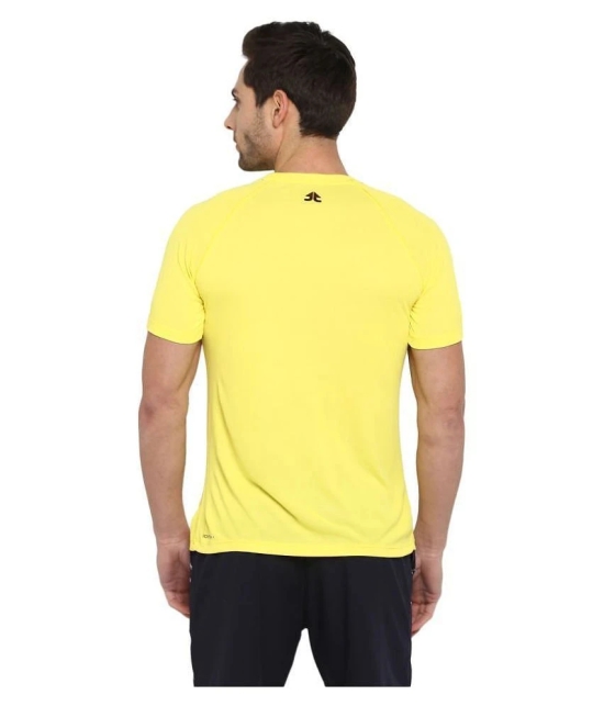 OFF LIMITS Yellow Polyester T-Shirt - 2XL