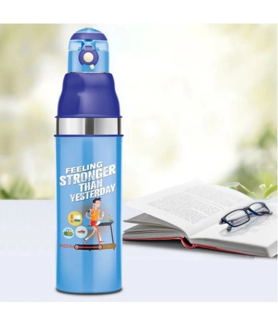 Milton Kool Stunner 900 Insulated School Kids Bottle with Inner Steel, 660 ml, Blue - Cyan