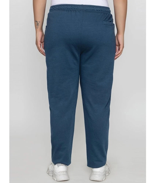 YHA - Teal Fleece Womens Running Trackpants ( Pack of 1 ) - None