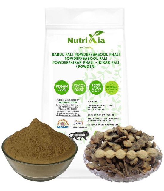 Nutrixia Food Babul Fali Powder/Babool Phali Powder/Babool Fali Powder/Kikar Phali Powder 980 gm