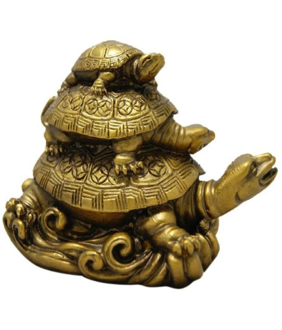 N Collection Brass Turtle