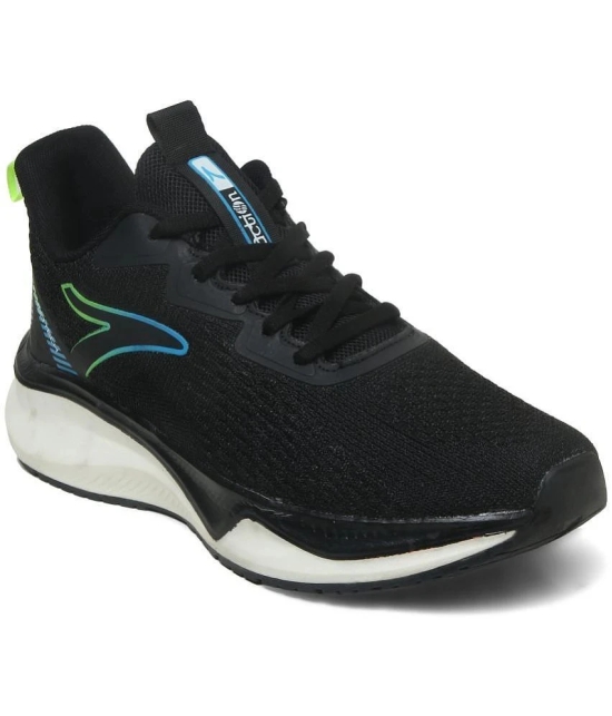 Action Sports Running Shoes Black Mens Sports Running Shoes - None