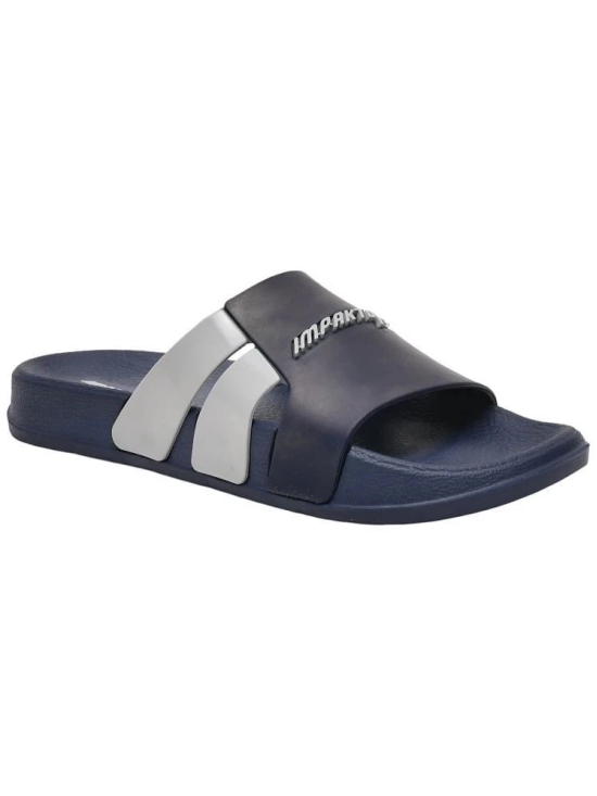 Impakto Blue Mens Slide Flip Flop - None