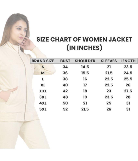 YHA - Beige Fleece Womens Jacket - None