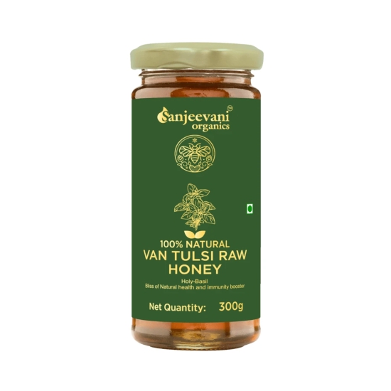 Natural Van Tulsi Raw Honey (Holy Basil)