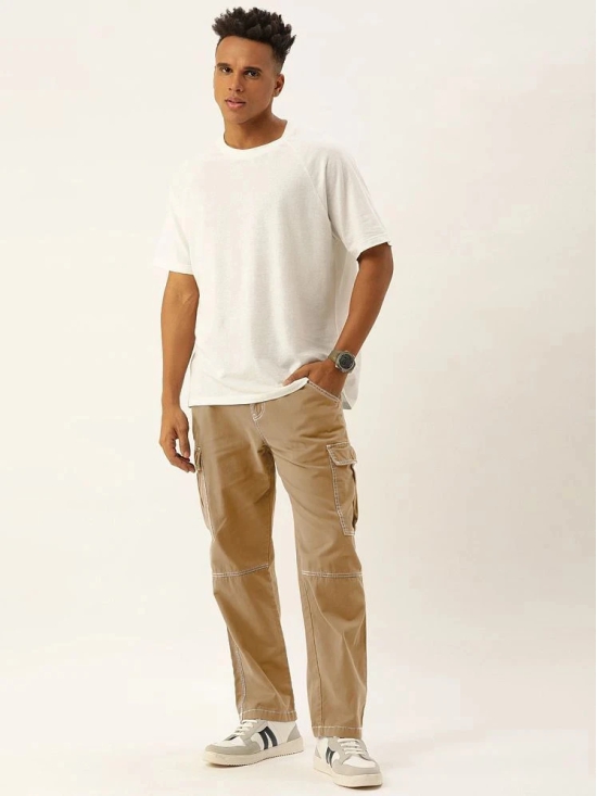 Bene Kleed Regular Flat Mens Chinos - Beige ( Pack of 1 ) - None