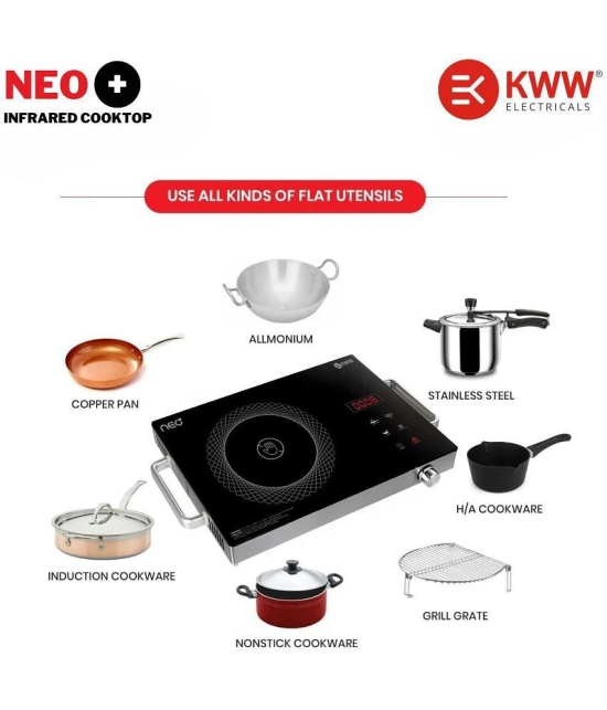 KWW For All Utensils 2200 Watt Induction Cooktop