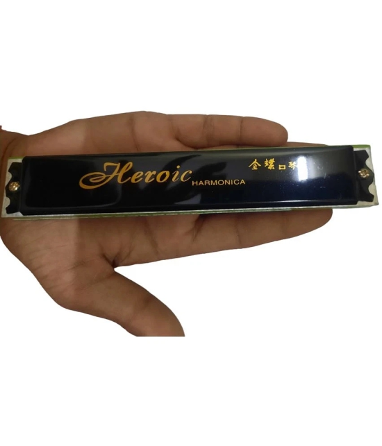 HEROIC 24 holes C key With 48 Tones Harmonica For Kids/Beginners Pack of 1