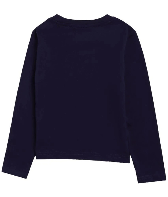 BOYS TSHIRT ROUND NECK FULL SLEEVES NAVY - None