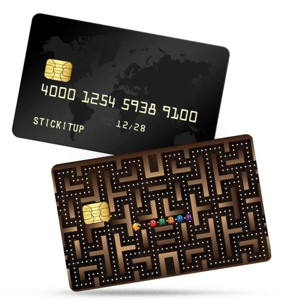 Pacman Credit Card Skin