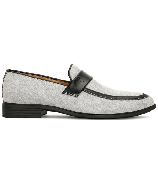 Buxton Gray Mens Slip on - 6