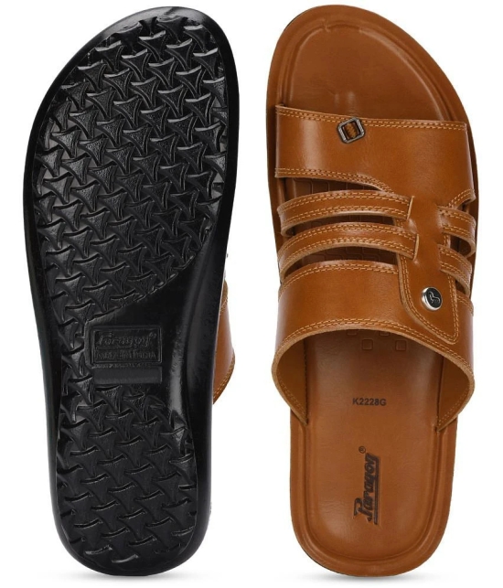 Paragon - Tan Mens Sandals - None