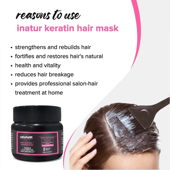 Ultra Repairing Hair Mask with Keratin for Damaged and Stressed Hair