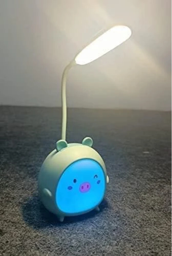 Uttamrobotics LED Cute Kids Desk Cartoon Lamp Rechargeable