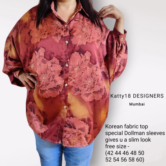 Katty 18 KOREAN FABRIC TOPS FOR WOMEN'S