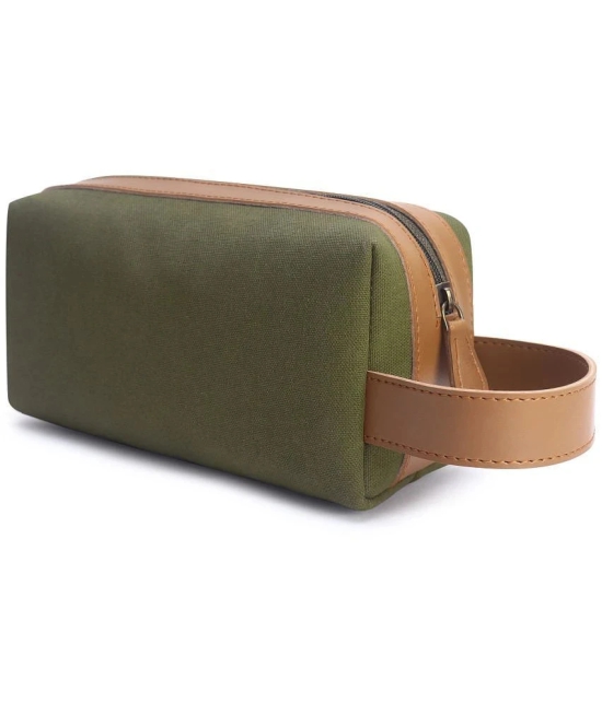 Walrus Green Toiletry Bag - Green