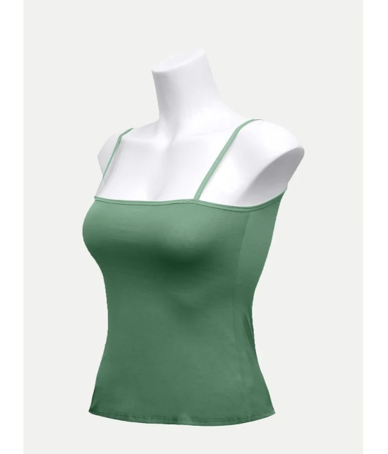 Radprix Cotton Camisoles - Green Single - None