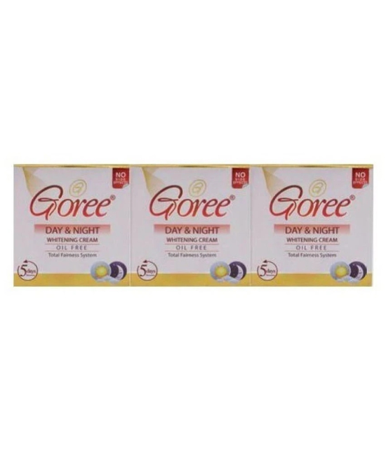 Bright Future India Goree Day & Night Whitening Cream (oil Free ) Night Cream 30 gm Pack of 3