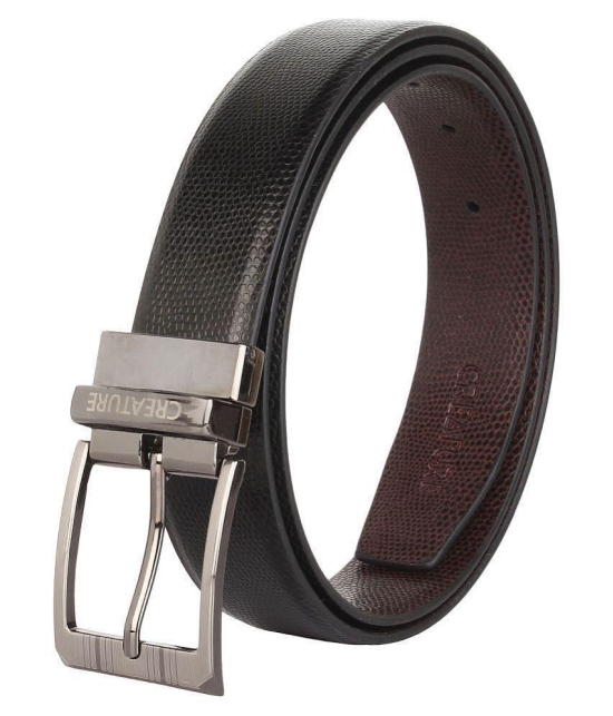 Creature Black PU Formal Belt - None