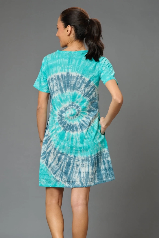 Spiral Design Dress for Women M