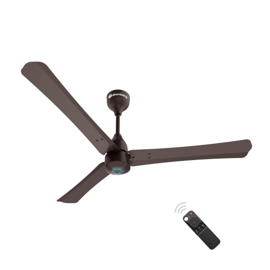 Atomberg Renesa Smart + 1200 mm BLDC Motor with Remote 3 Blade Ceiling Fan (Earth Brown, Pack of 1)