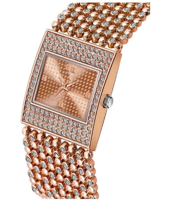 Renaissance Traders - Rose Gold Metal Analog Womens Watch