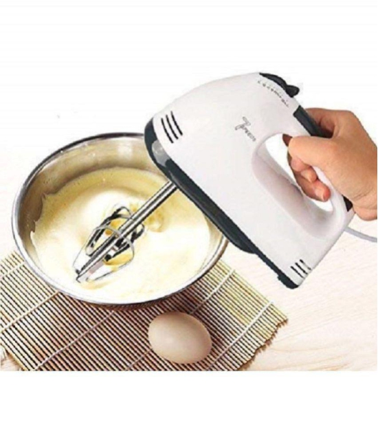 GKBOSS - White hand mixer 250 Hand Blender Electric Whisker