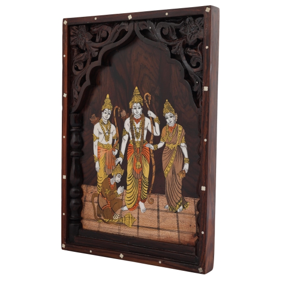 Rosewood Mantapa Arch Ganesha panel