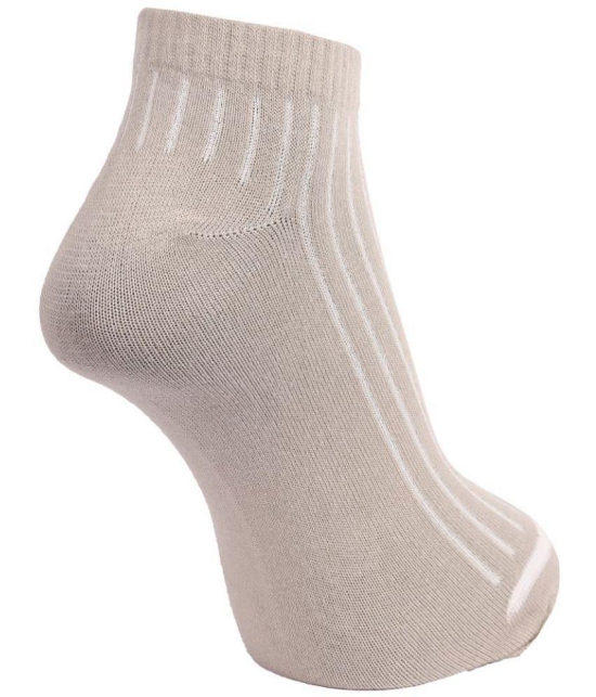 Dollar Cotton Casual Ankle Length Socks Pack of 3 - Multi