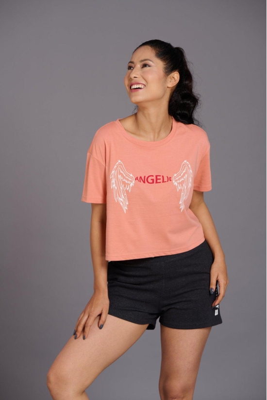 Nude Angelic Oversized T-Shirt for Women